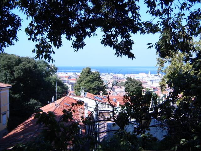 Blick auf Triest