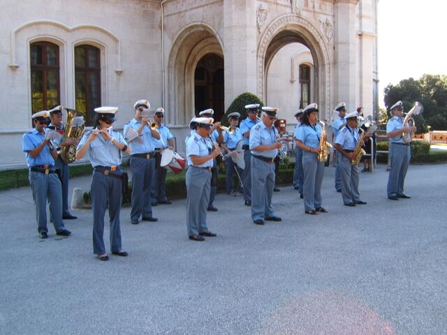 Musikalischer Empfang der Stadt Triest auf Schloss Miramare