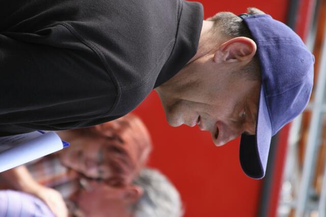 Mit wachsamen Augen als Jurymitglied: Clemens