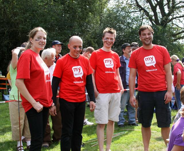 Das myheimat Team landete nicht auf Paltz 1, 2 oder 3 .... sie hatten Spaß