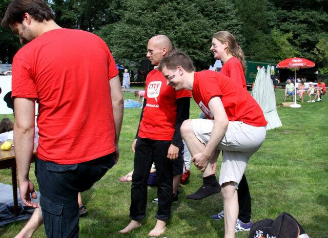 Vorbereitung zum Spiel: myheimat Team
