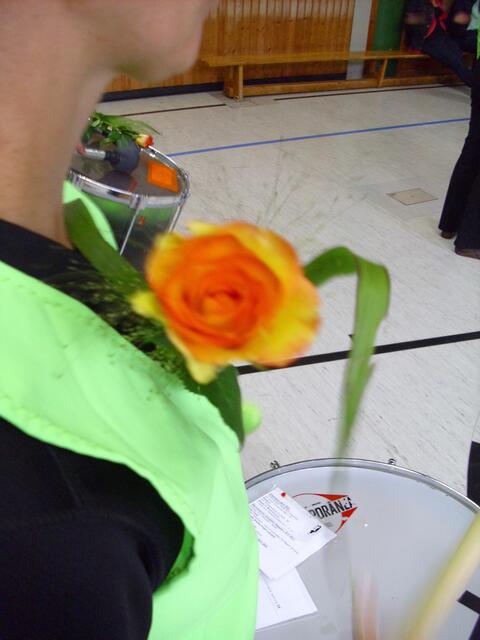 Die schöne Rose als Dankeschön aus Bolzum