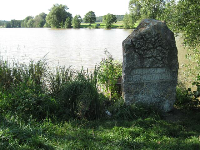An der Altmühlquelle - der Hornauer Weiher