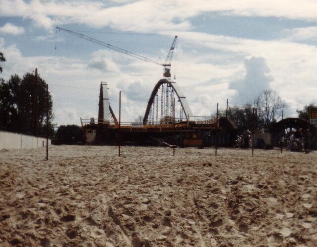 Hier ist bald eine Straße