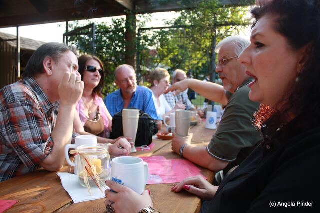 ...heiße Diskussion