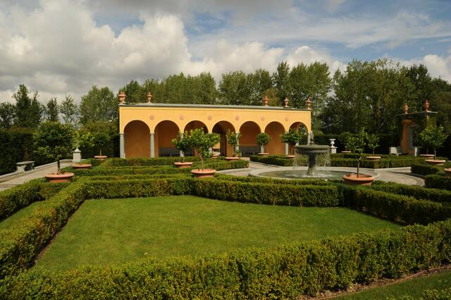 Italienischer Renaissancegarten.