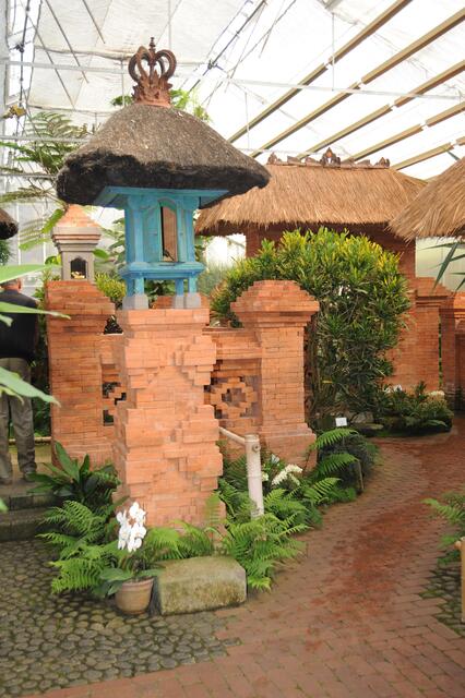 Balinesischer Garten.