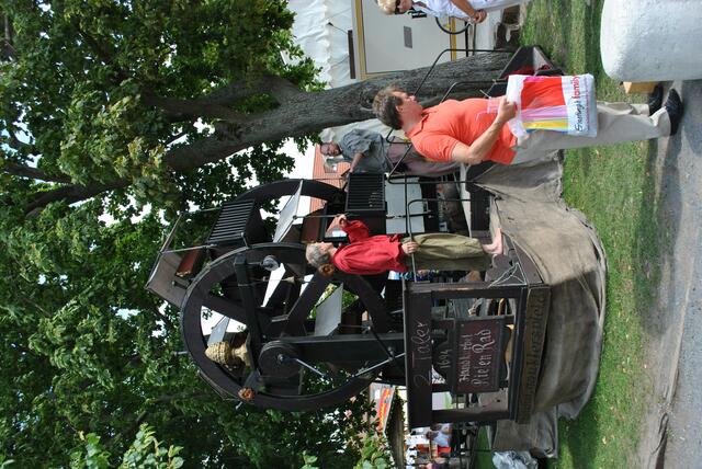 Das handbetriebene "Riesenrad"