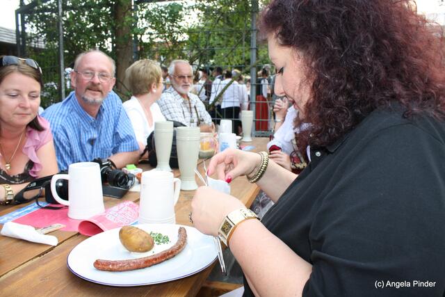 Na toll, 'ne ,,Lachwurst"...