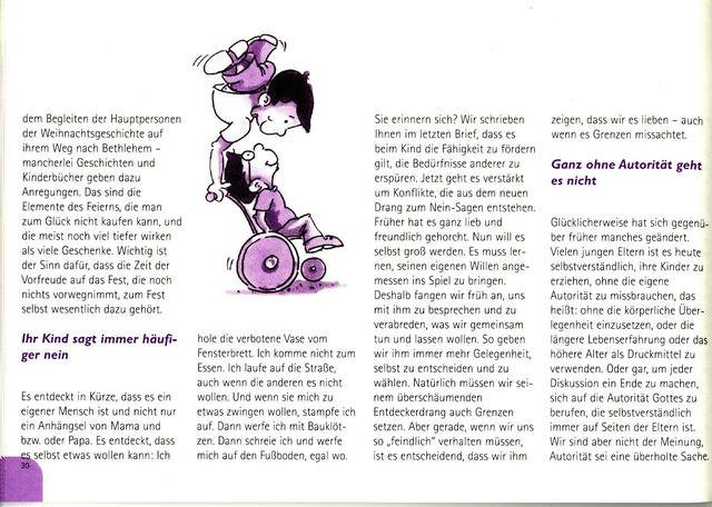 Buchauszug mit netter Zeichnung ...