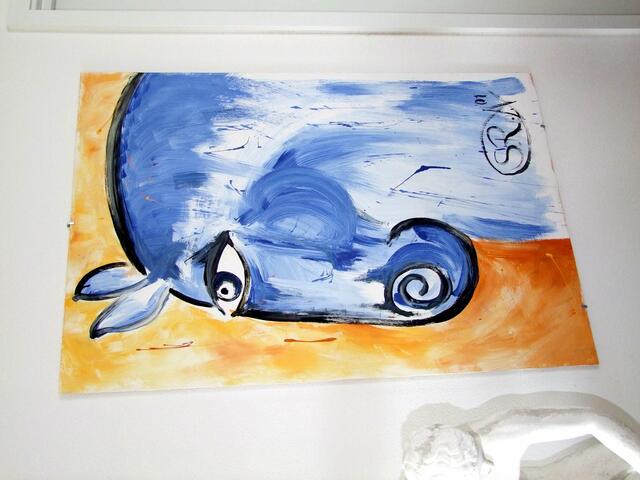 The blue Horse ...