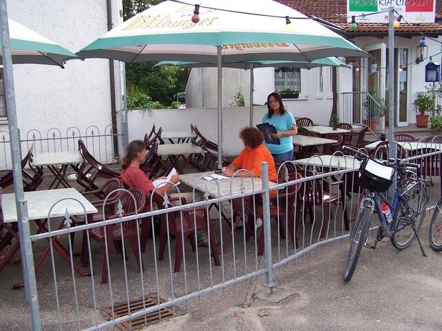 Aber wir bekamen Essen