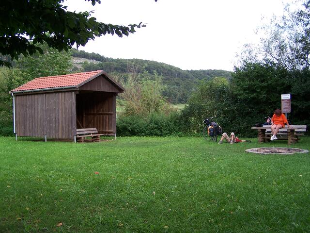 Hier wollten wir zelten