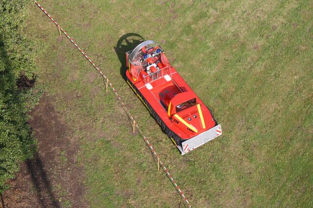 Das neue Luftkissenboot aus Steinhude | Foto: Uwe Wolf