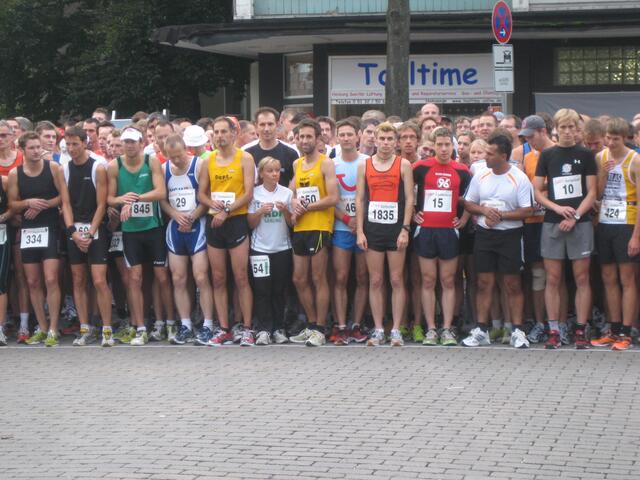 10 km Startaufstellung