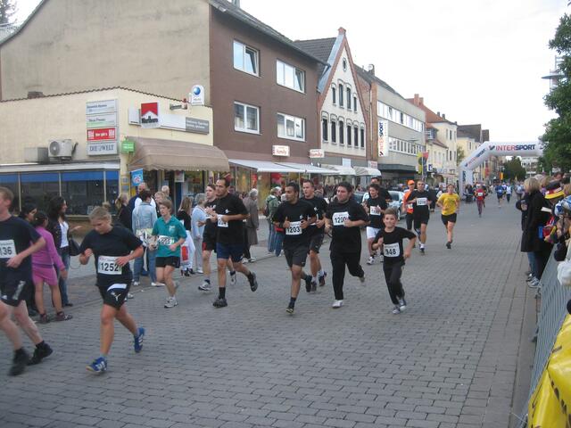 Auf der 4 km Strecke