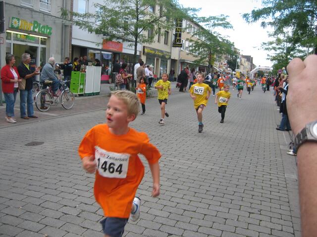 Luca kurz vor dem Ziel