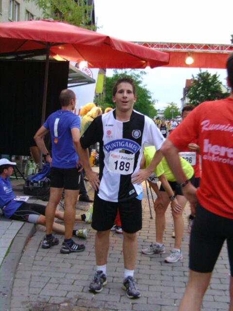 Timo Thöne nach dem 10Km lauf