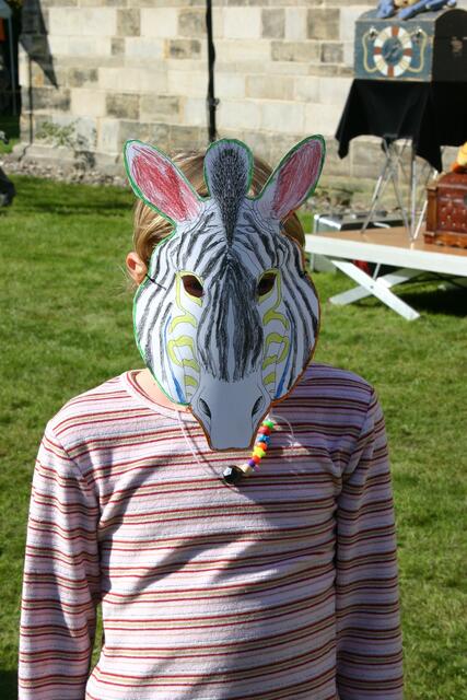 Schau an, ein Zebra!