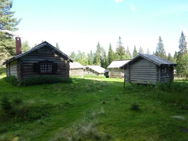 Almwirtschaft Skräddar Djurberga - Hütten teils aus dem 17. Jahrhundert