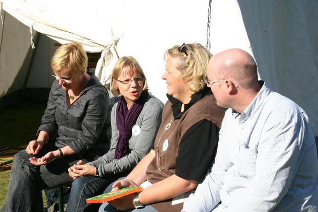 Endlich dürfen auch die Teamer etwas Sonne genießen!