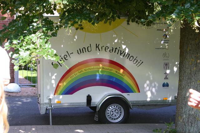 Das Spielmobil des Kirchekreises