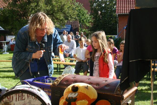 Preisverleihung für das Quiz