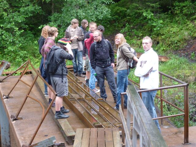 Am alten Stauwerk Storstupet
