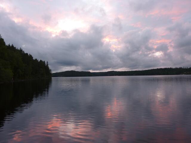 Abendstimmung am Skattungen