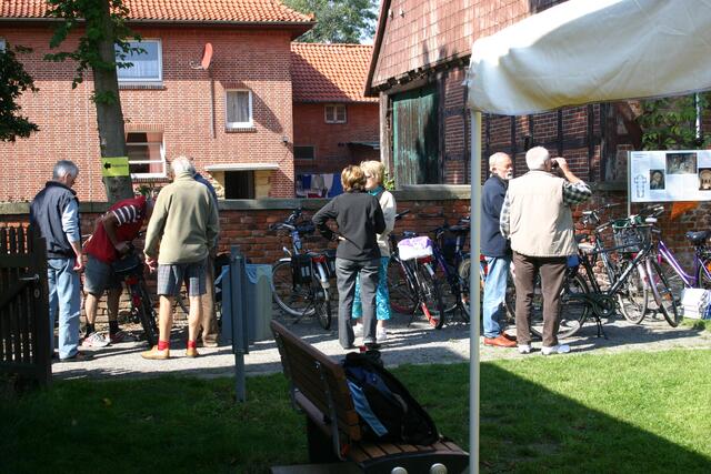 Immer wieder Besuchergruppen, die "nur" die Sigwardskirche besichtigen wollen