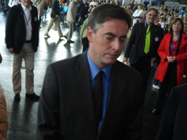 David McAllister, nach der Begrüßung