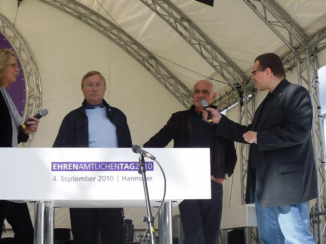 Martin Kind beim "Talk",zum Thema "Ehrenamt"