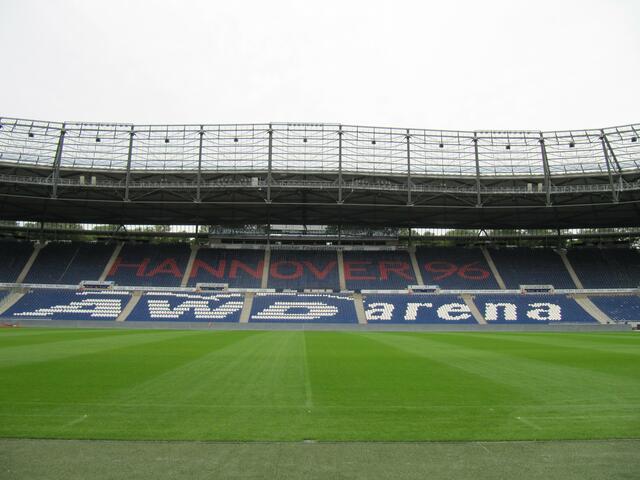 Sicht von der Coachingzone