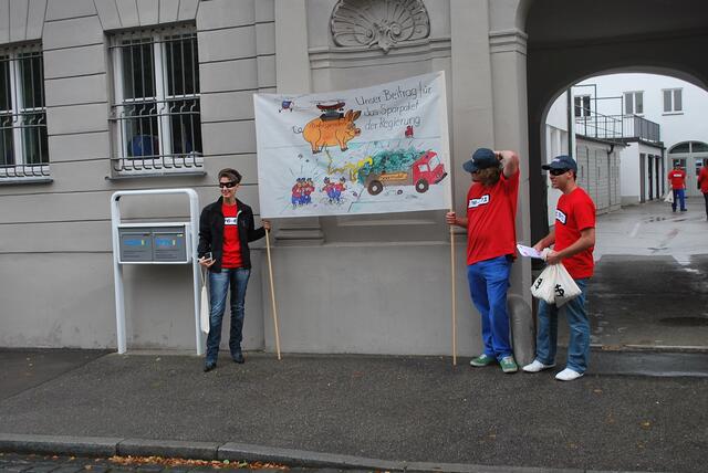 Das Sparpaket gefüllt von den Parteien?