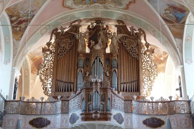 Historische Baumeister Orgel in Maihingen