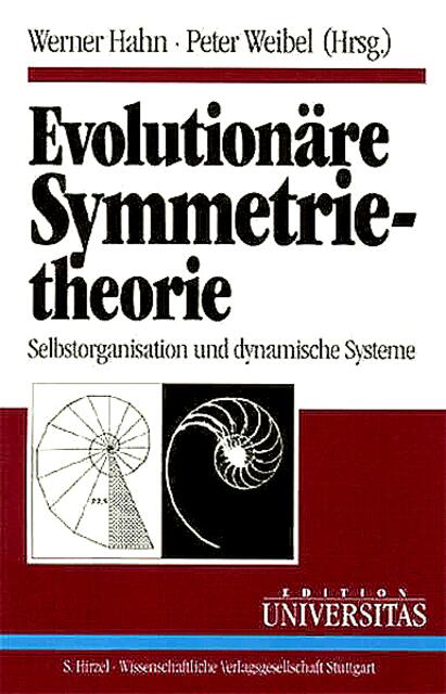 EST-Buch: Mit Nautilus-Spiralschale; dazu im Buch Beitrag von Hahn, S. 257-284 - ebenda Abb. 9c M odellbeispiele zum Mechanismus Primär-Asymmetrisation/Symmetrisation; siehe HP W. H. Aufsatz.
