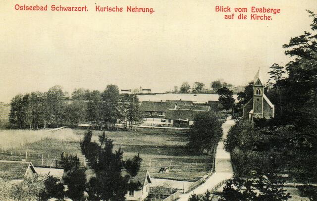 Diese Ortschaft hat einen wunderbaren Wald, der sich bis zur Ostsee erstreckt, Aufnahme um 1910