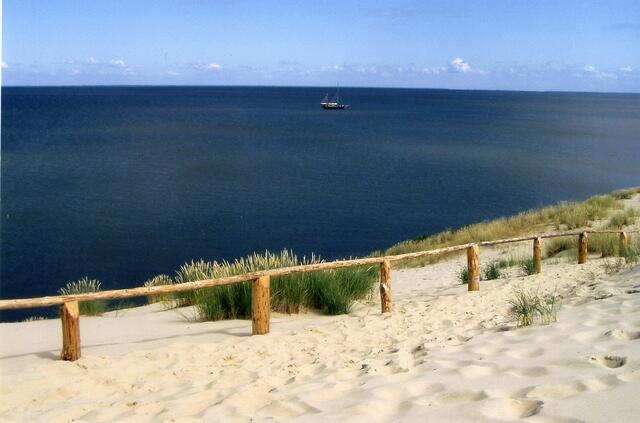 Blick auf das Kurische Haff
