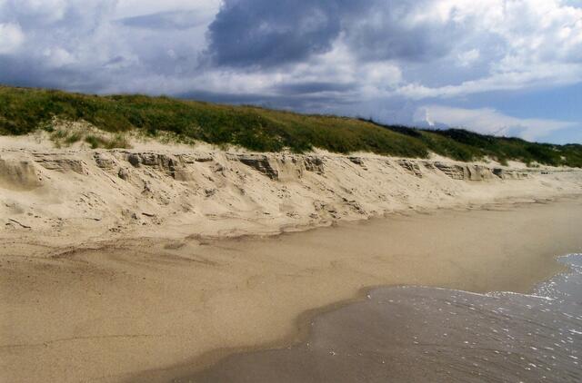 Strandspaziergang von Nidden an die russische Grenze, hier ist die Ostsee noch wild und unverfälscht