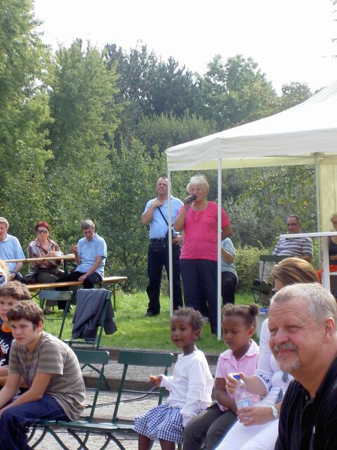 Gerda macht eine Ansage