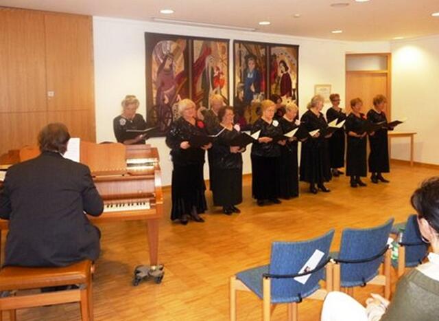 das Konzert im Katharinenhof mit dem jüdischen Frauenchor Bereschit,