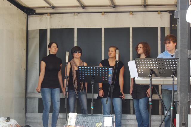 Die Gruppe "Delicious" der Sing- und Musikschule Gersthofen
