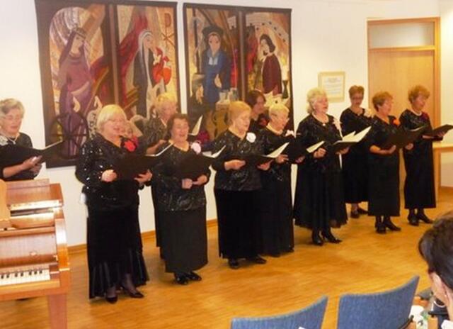 das Konzert im Katharinenhof mit dem jüdischen Frauenchor Bereschit,