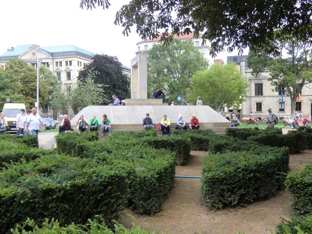 Ruheplatz am Mahnmal