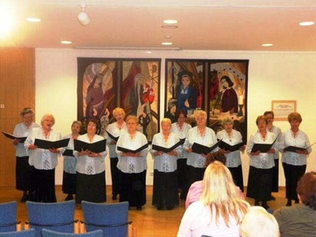das Konzert im Katharinenhof mit dem jüdischen Frauenchor Bereschit,
