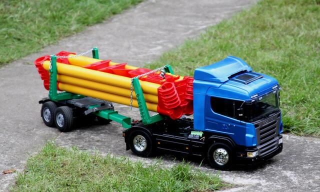 Gut beladen und sicher verstaut