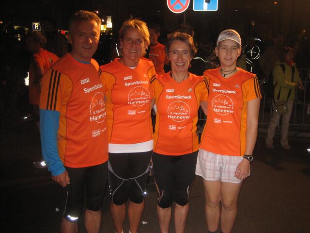 Jürgen und Birgit Walter, Annegret Häusler und Mandy Krause