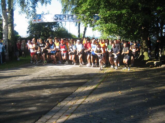 Start 21 km Lauf
