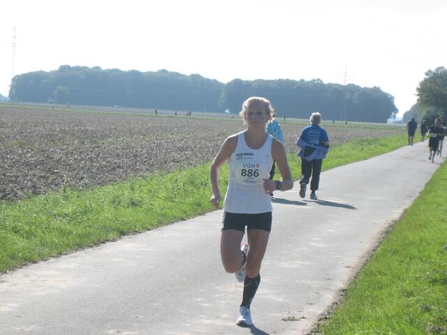 Ulricke Dreißigacker, Siegerin des 10 km Laufes
