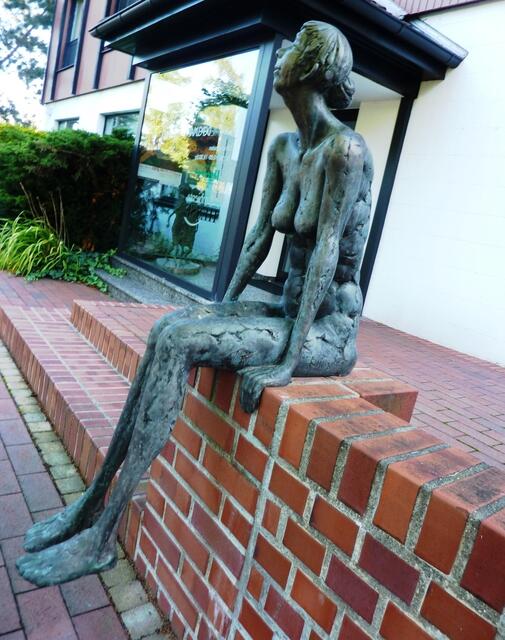 ... und sie scheint nicht zu frieren ;-)